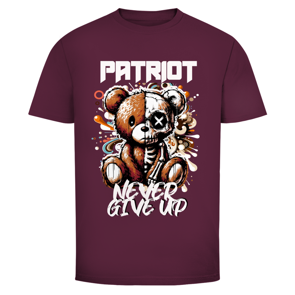 T-Shirt PATRIOT Bärchen Never Give Up