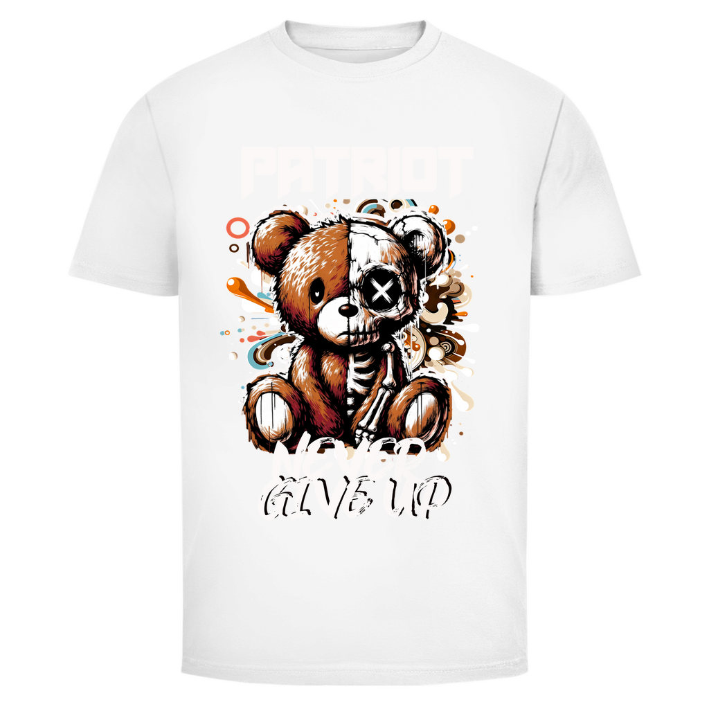 T-Shirt  PATRIOT Bärchen Never Give  Up