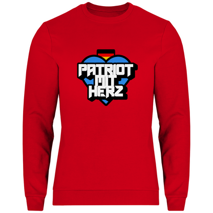 Sweatshirt Patriot mit Herz