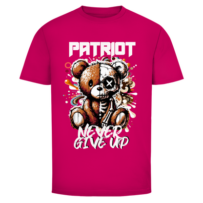 T-Shirt  PATRIOT Bärchen Never Give  Up
