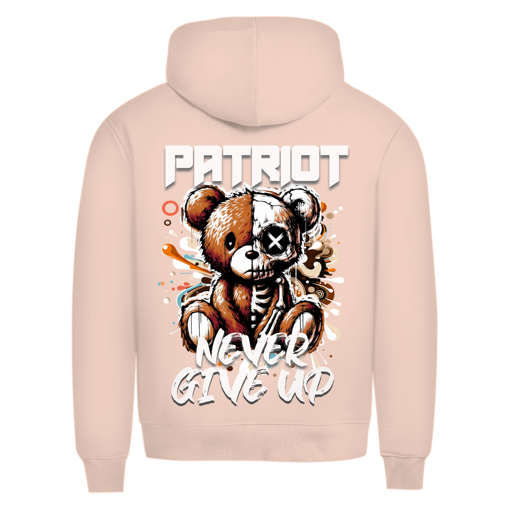 Premium Bio Hoodie NEVER GIVE UP