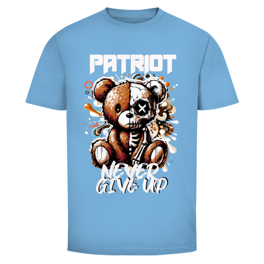 T-Shirt  PATRIOT Bärchen Never Give  Up