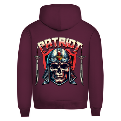 Premium Bio Hoodie PATRIOT SKULL