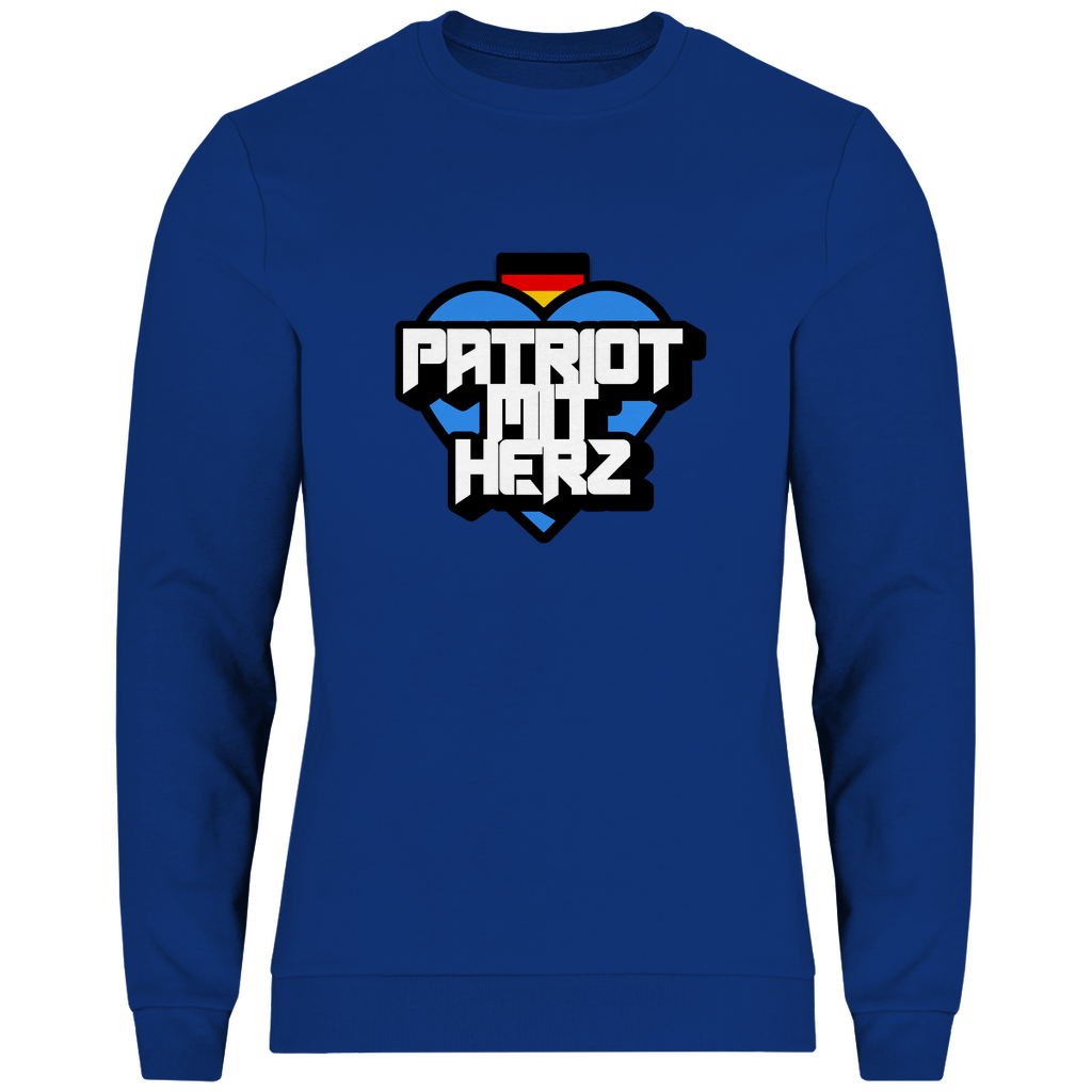Sweatshirt Patriot mit Herz