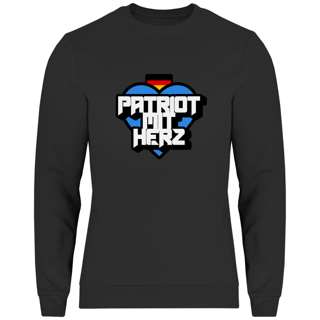 Sweatshirt Patriot mit Herz