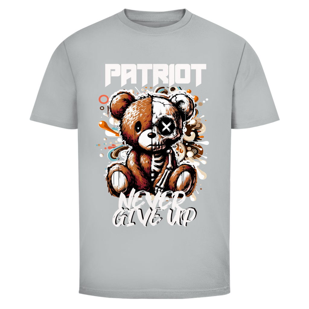 T-Shirt  PATRIOT Bärchen Never Give  Up