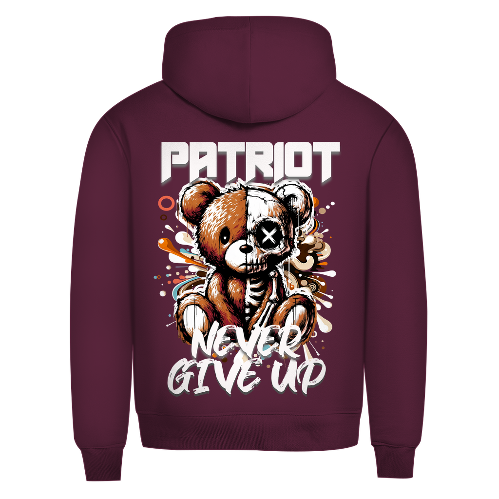 Premium Bio Hoodie NEVER GIVE UP