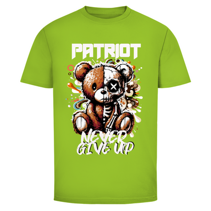 T-Shirt  PATRIOT Bärchen Never Give  Up
