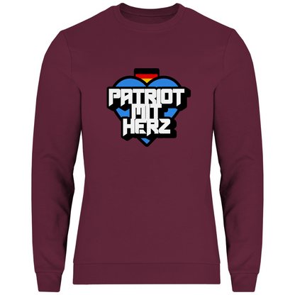 Sweatshirt Patriot mit Herz