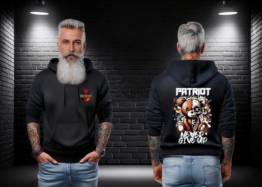 Premium Bio Hoodie NEVER GIVE UP