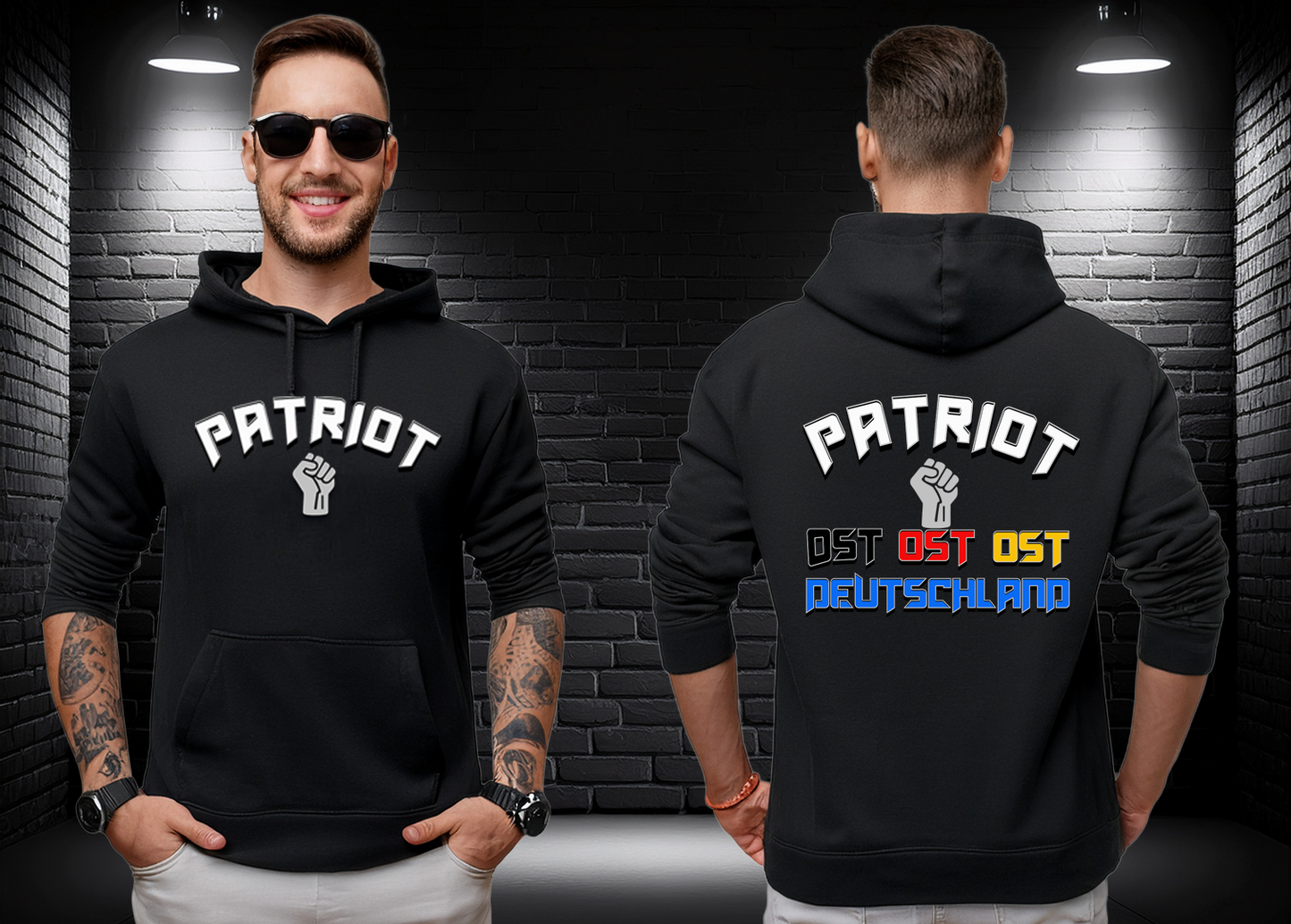 Hoodie PATRIOT OSTDEUTSCHLAND