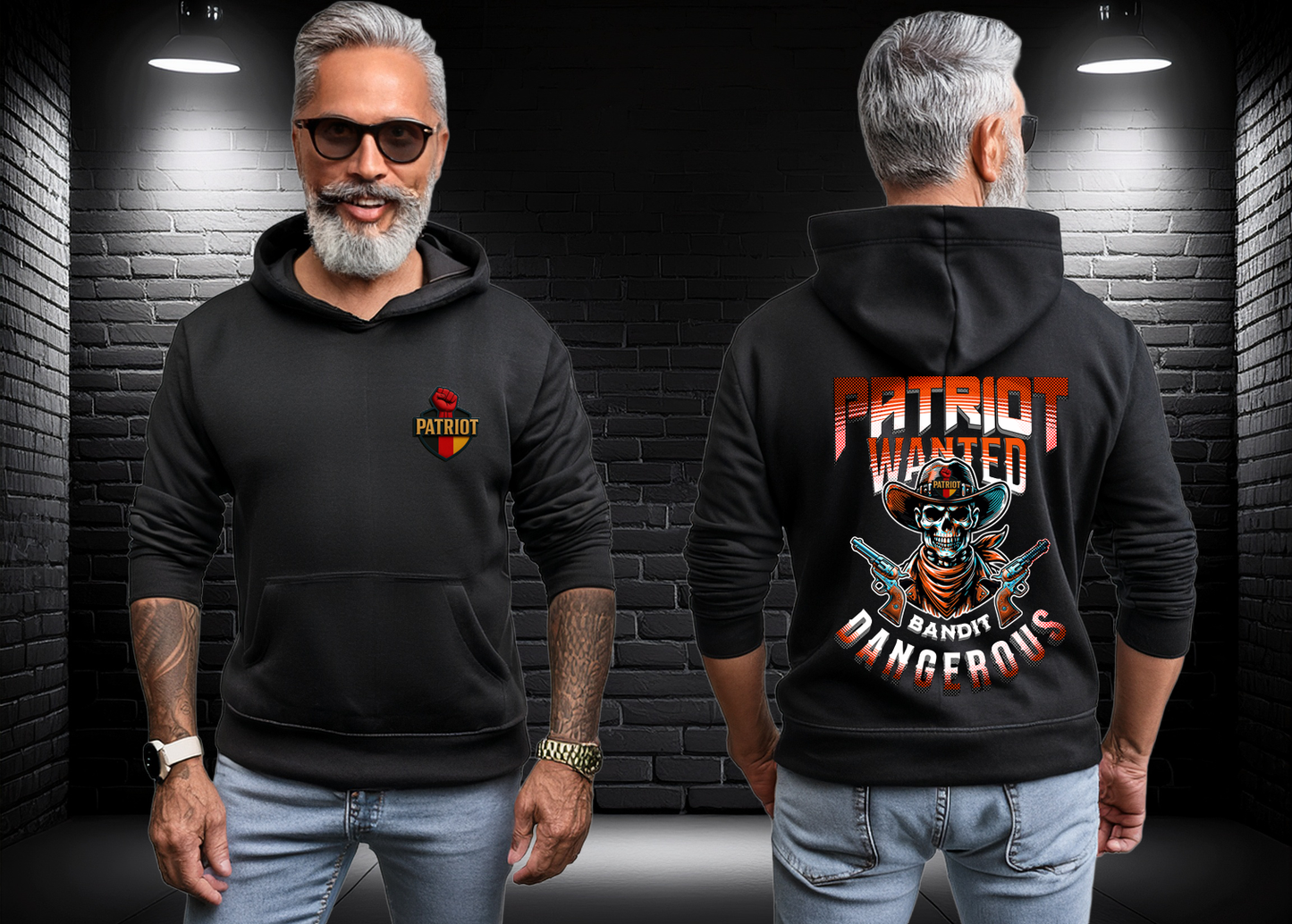 Hoodie PATRIOT WANTED