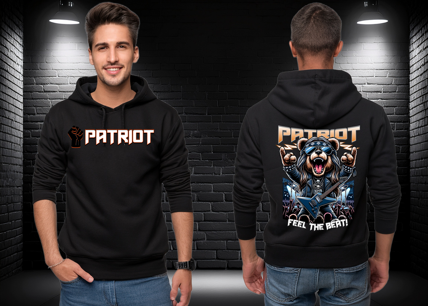 Hoodie PATRIOT BEAT