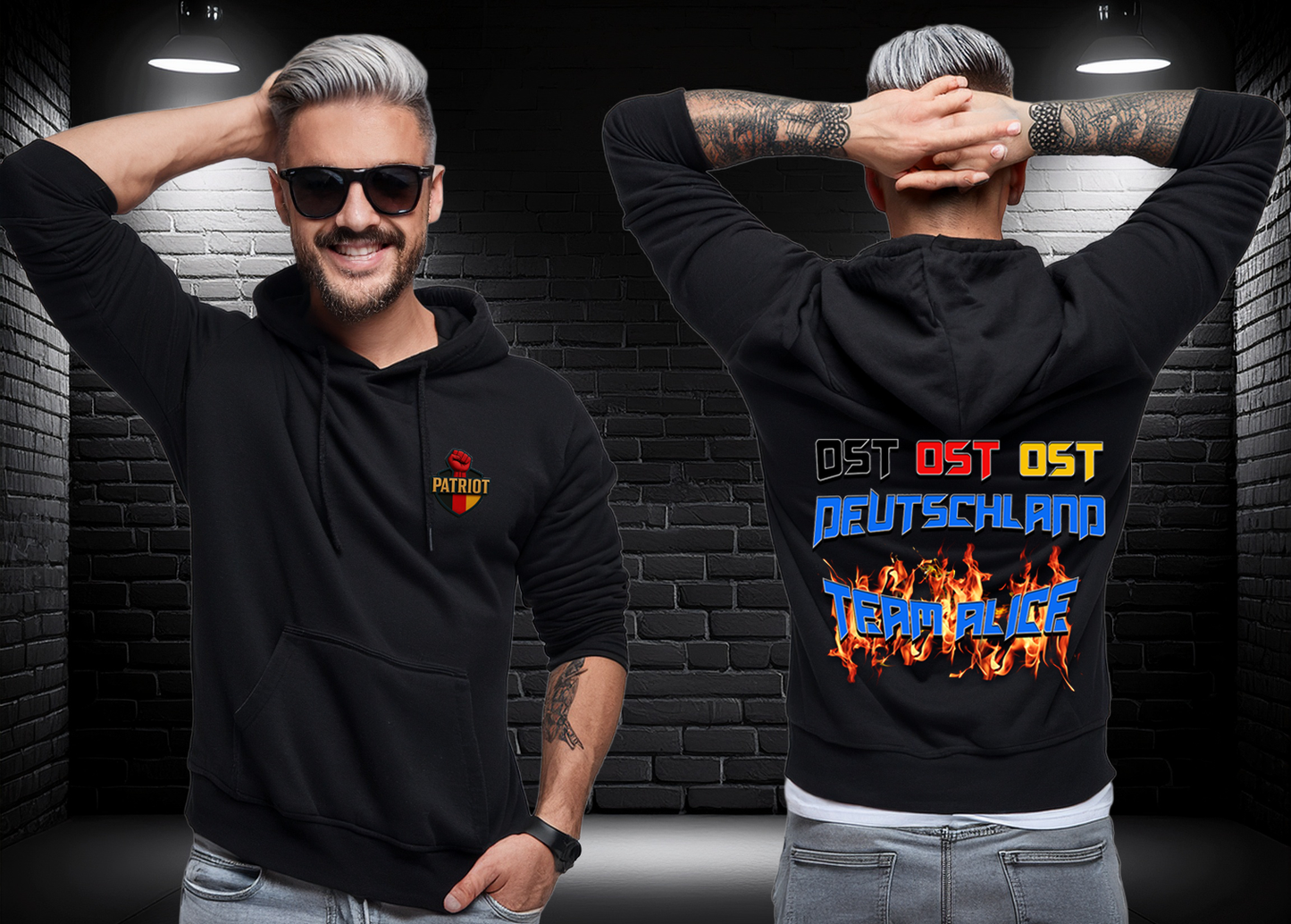Hoodie PATRIOT TEAM ALICE
