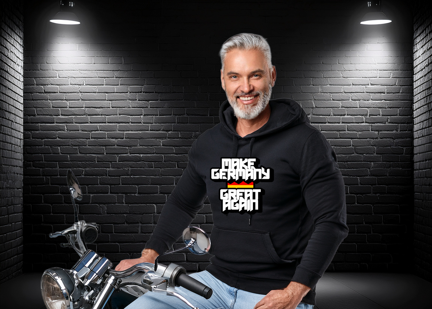 Premium Bio Hoodie MAKE GERMANY GREAT AGAIN