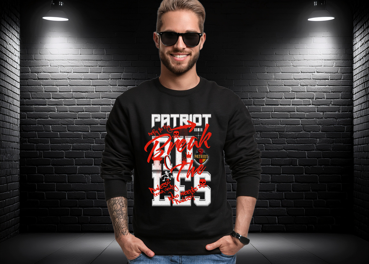 Sweatshirt PATRIOT NO RULES