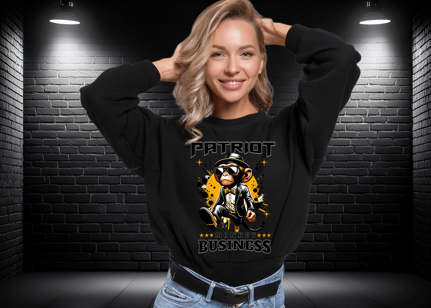 Sweatshirt PATRIOT MONKEY