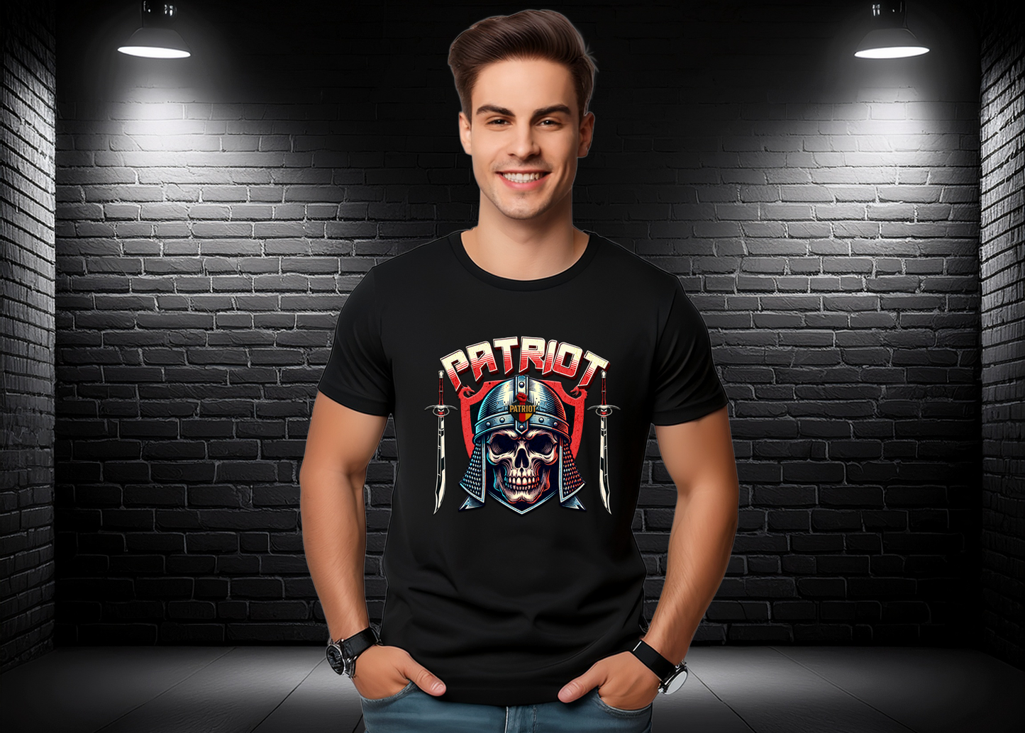 T-Shirt PATRIOT SKULL