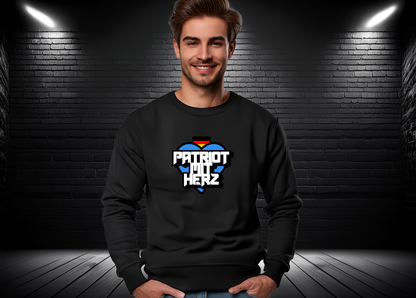 Sweatshirt Patriot mit Herz