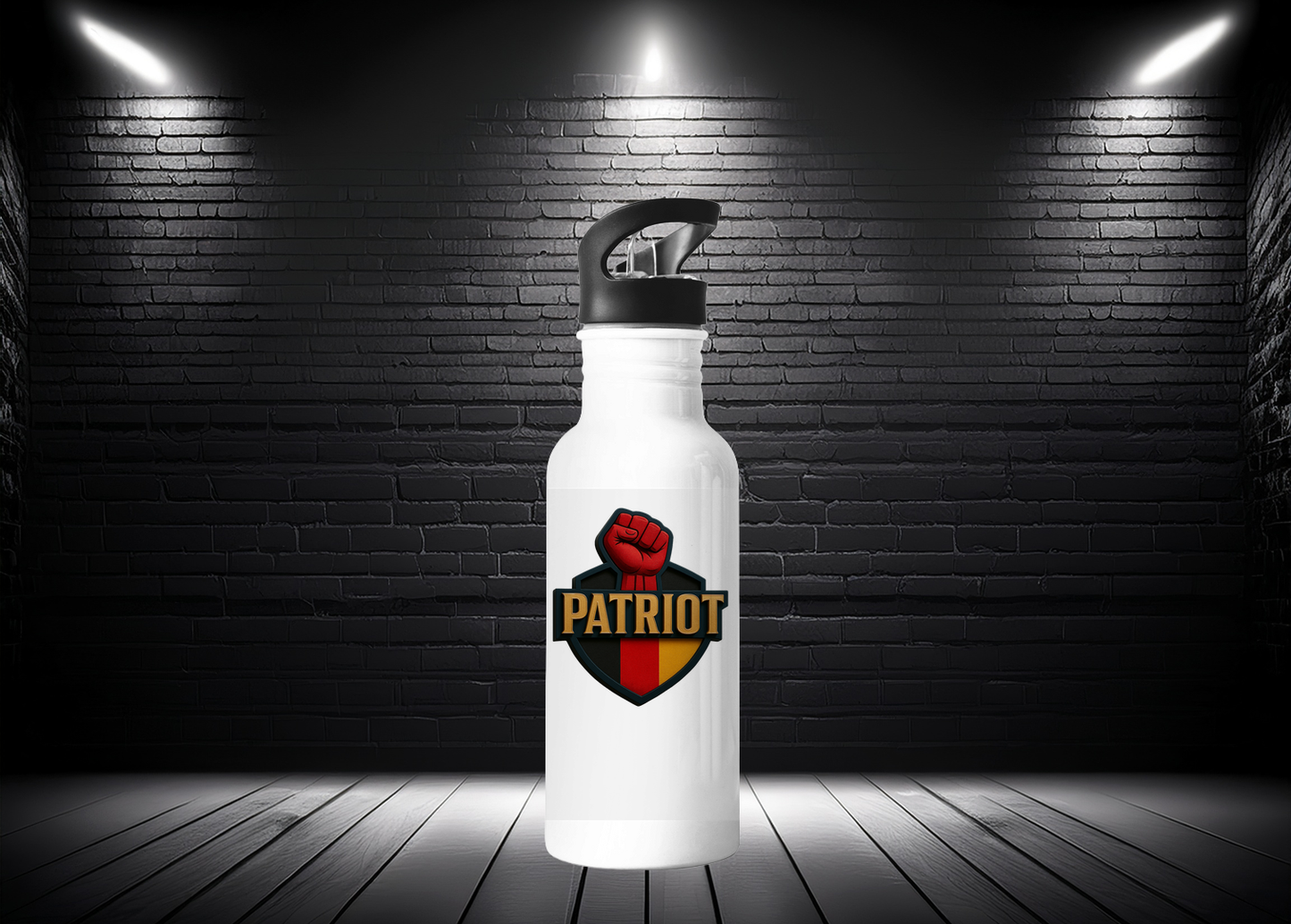 Premium Edelstahl-Trinkflasche PATRIOT