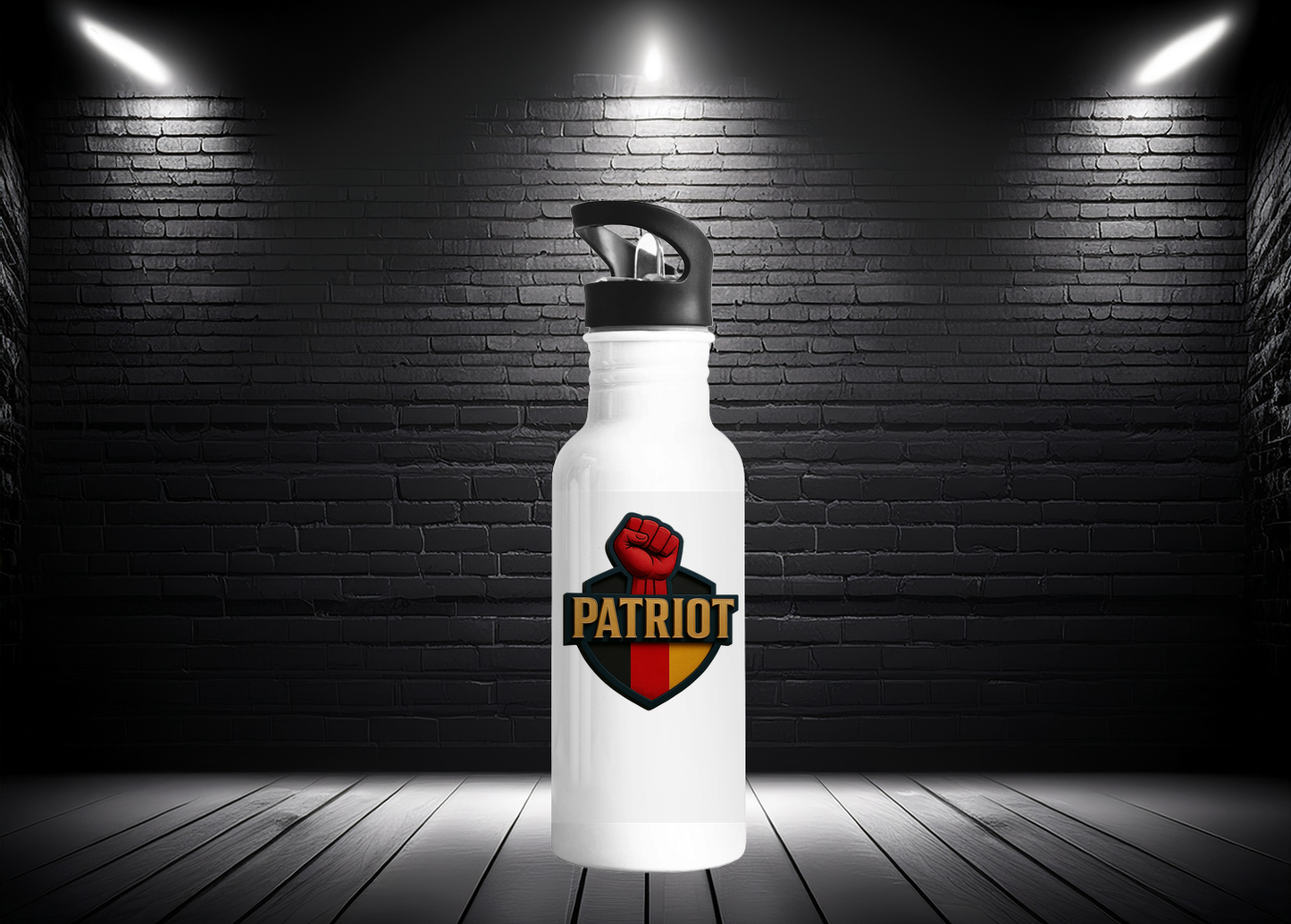 Premium Edelstahl-Trinkflasche PATRIOT