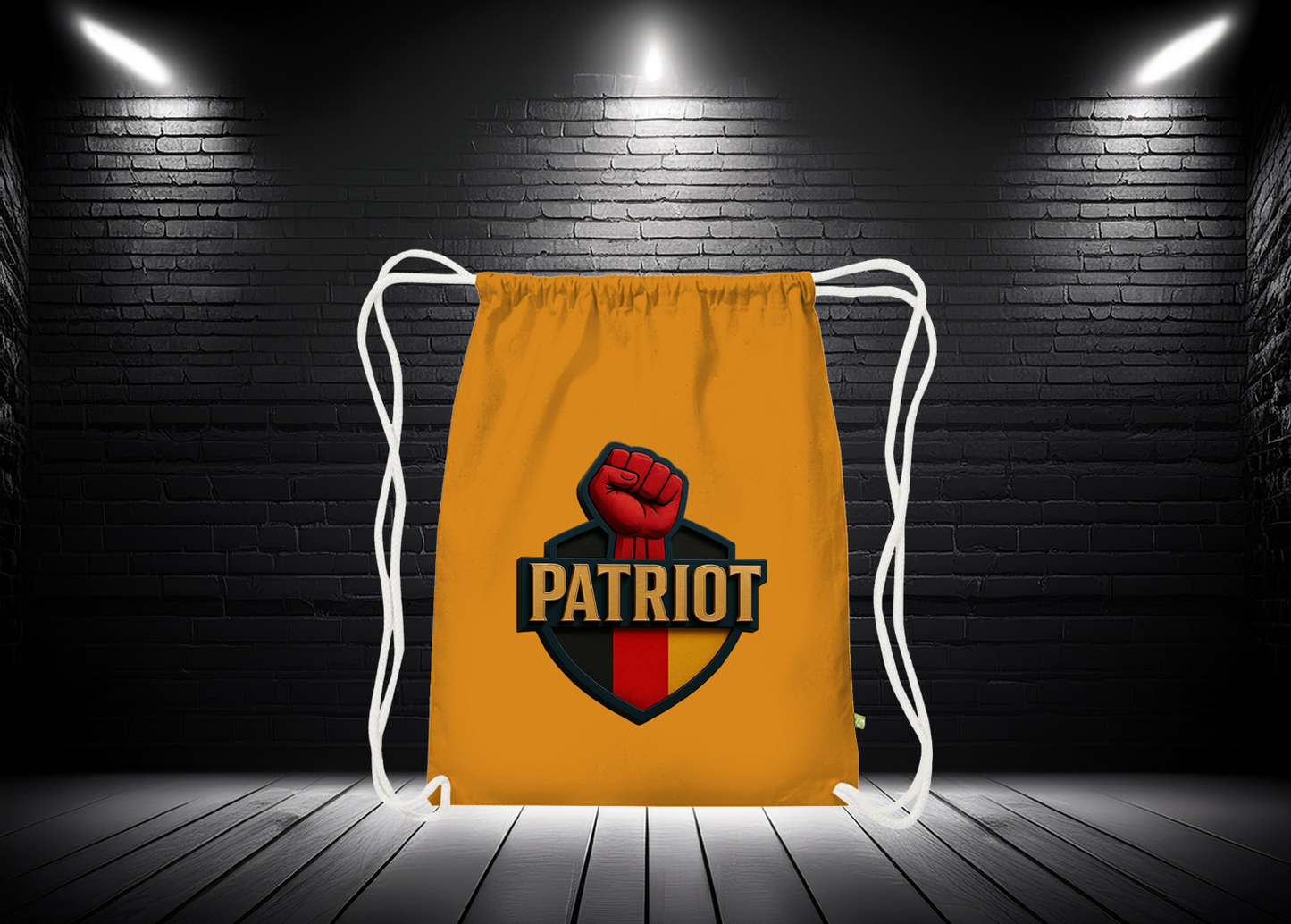 Premium Bio Turnbeutel Patriot