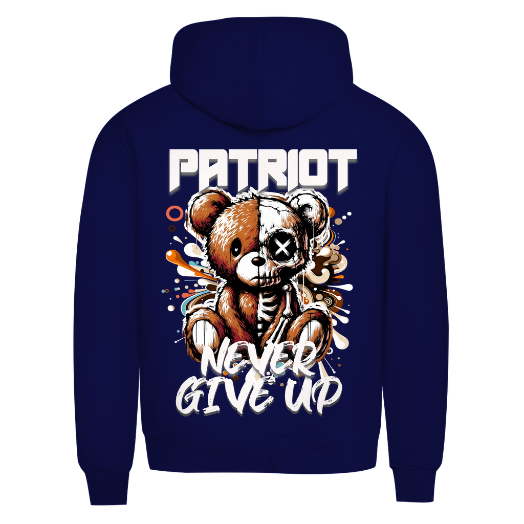 Premium Bio Hoodie NEVER GIVE UP