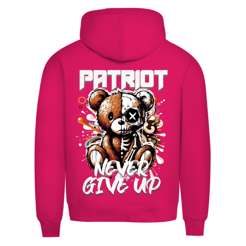 Premium Bio Hoodie NEVER GIVE UP