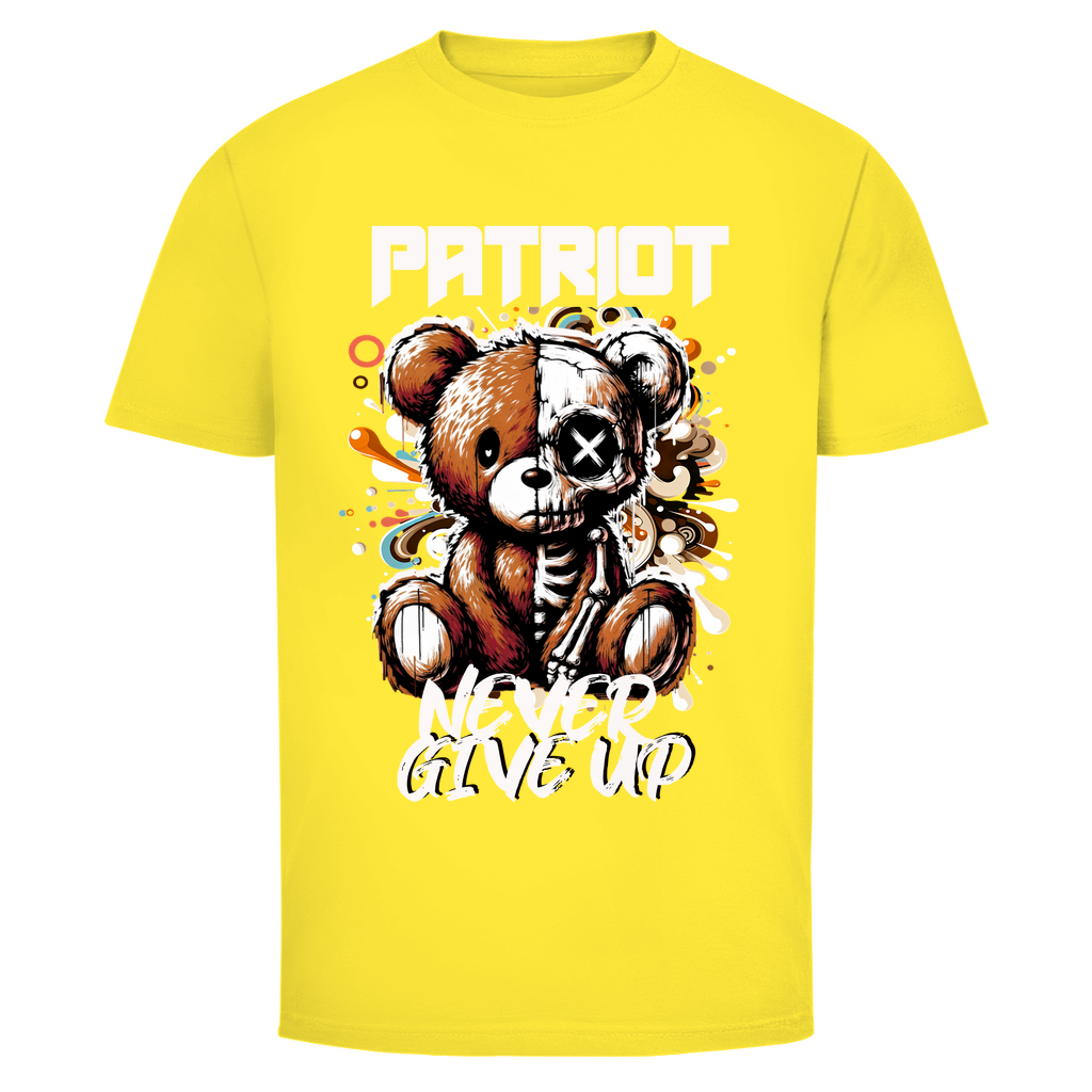 T-Shirt  PATRIOT Bärchen Never Give  Up