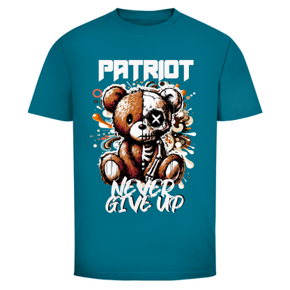 T-Shirt  PATRIOT Bärchen Never Give  Up