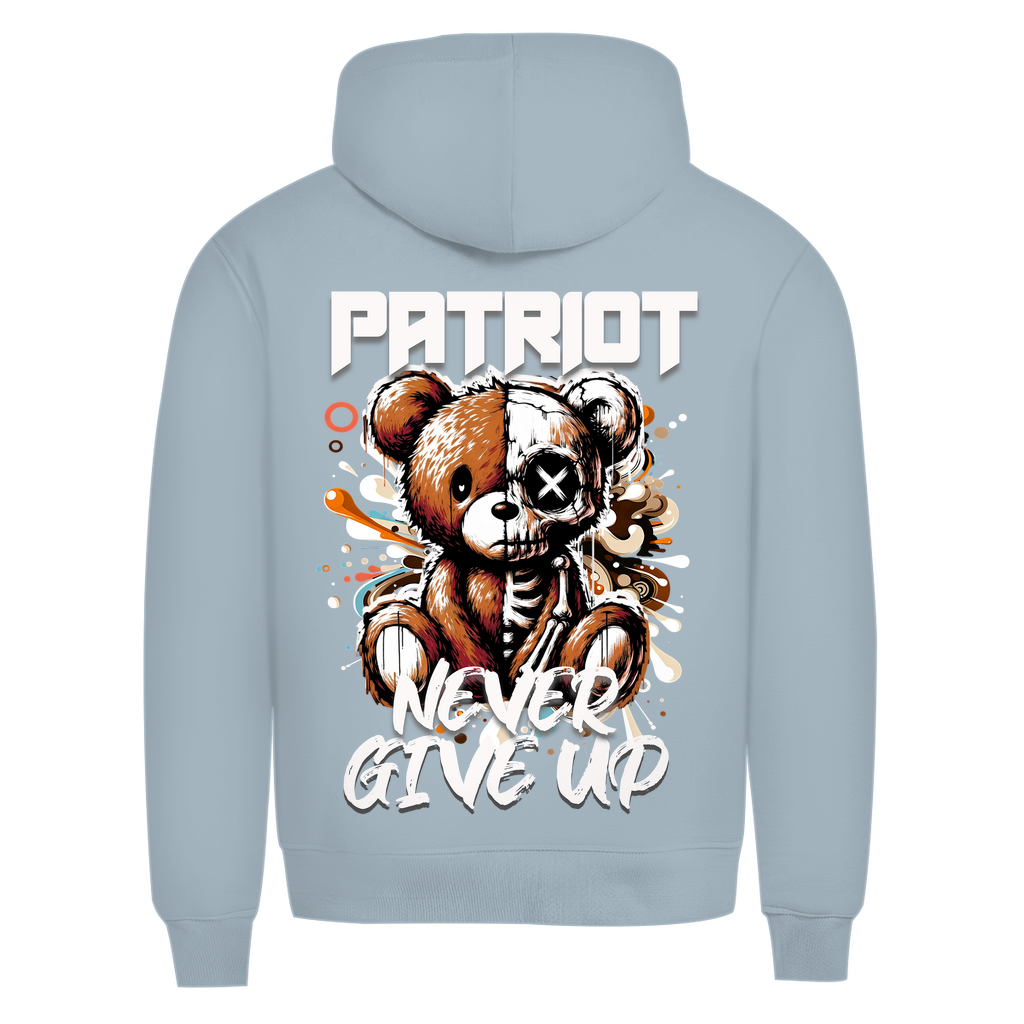 Premium Bio Hoodie NEVER GIVE UP